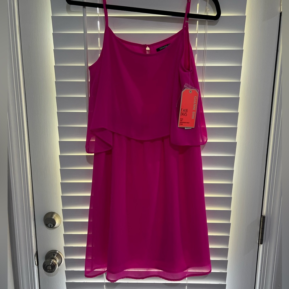 Gianni Bini Pink Mini Dress NWT